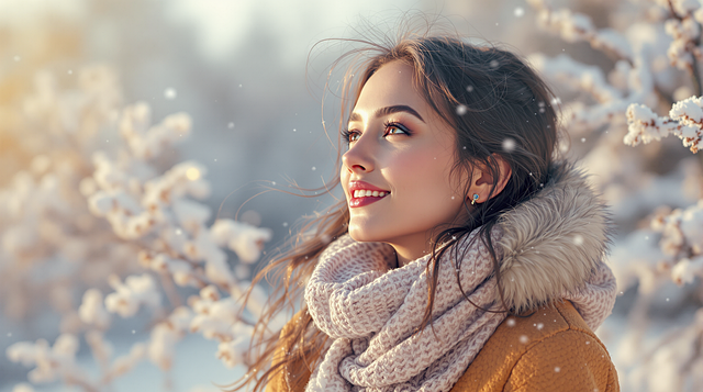 Free ai generated woman nature illustration
