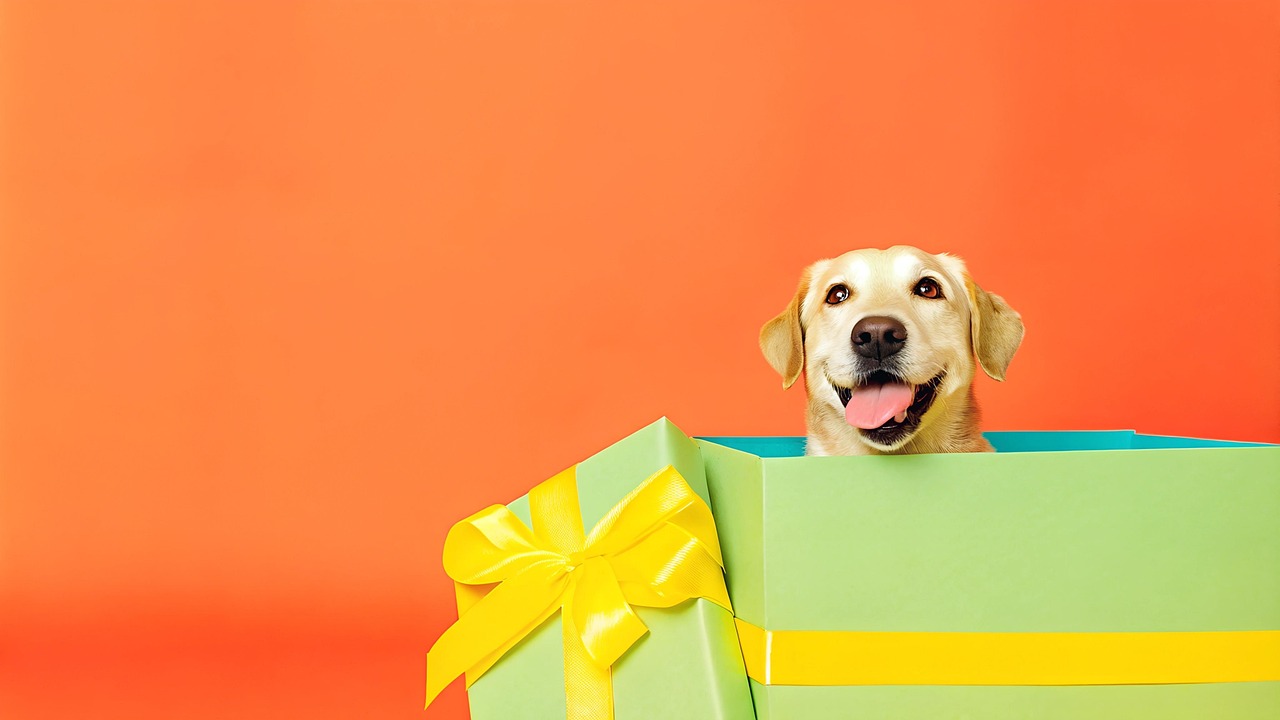 Download Dog, Christmas Card, Christmas. Royalty-Free Stock
