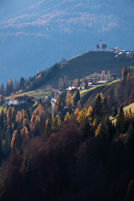 Dolomitterne, Natur, Bjerge, Efterår