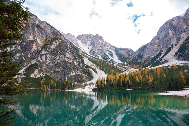 Bjerge, Sø, Lago Di Braies, Braies
