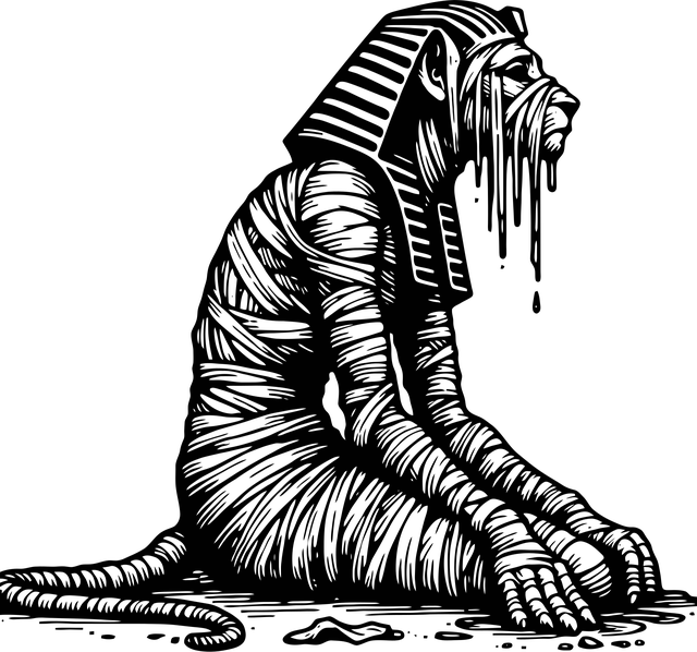 Free ai generated devil melancholy illustration