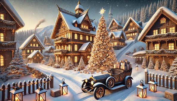 Free Christmas Holiday illustration and picture