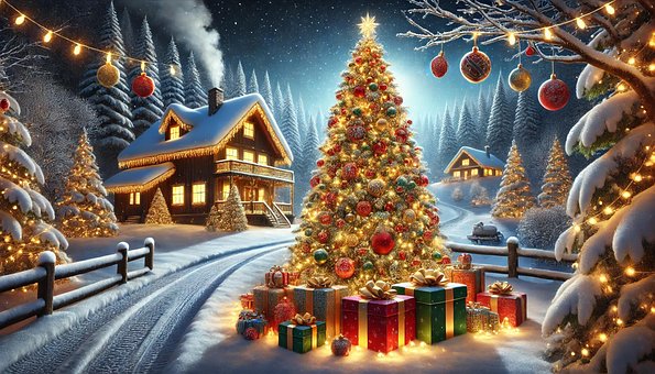 Free Christmas Holiday illustration and picture