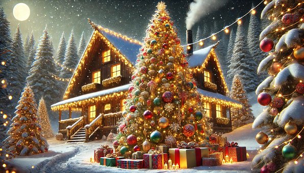 Free Christmas Holiday illustration and picture