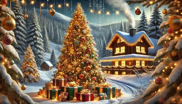 Free Christmas Holiday illustration and picture