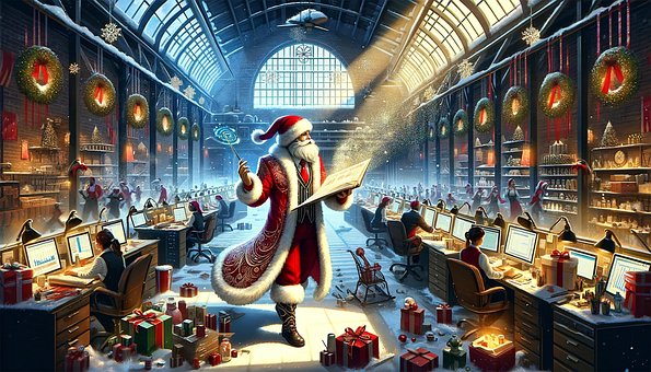 Free Christmas Holiday illustration and picture