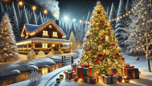 Free Christmas Holiday illustration and picture