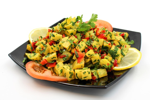 Free Batata Harra Potatoes photo and picture