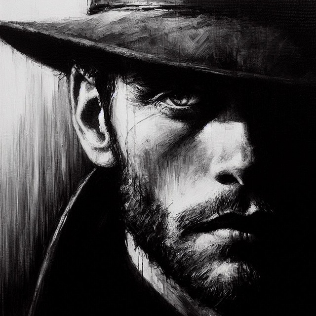 Free painting paint blackwhite illustration