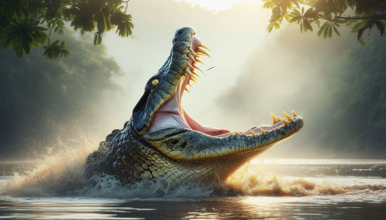 Download Green Python, Crocodile, Fighting. Royalty-Free Stock ...