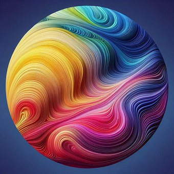 Free Rainbow Abstract illustration and picture