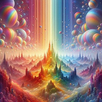 Free Rainbow Fantasy illustration and picture