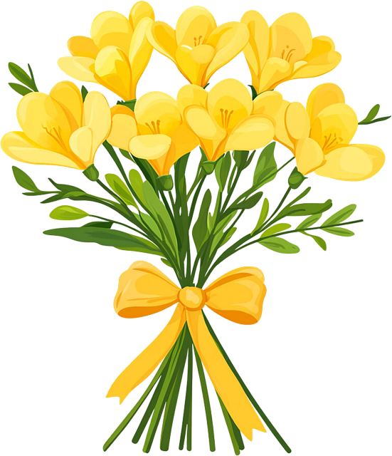 Free ai generated phrygia freesia illustration