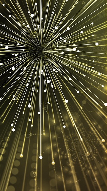 Free explosion big bang colour illustration