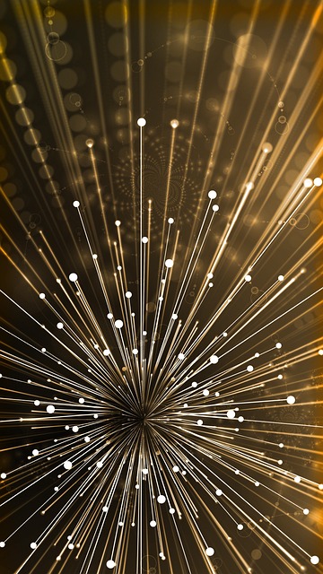 Free explosion big bang colour illustration