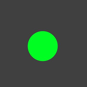 Verde, Botón, Circulo, Diseño, Ronda