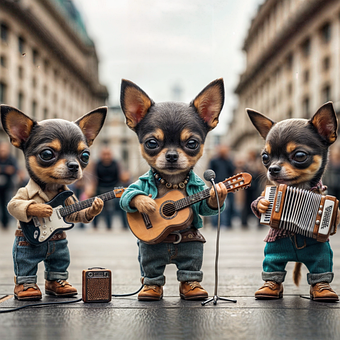 Free Ai Generated Chihuahua illustration and picture