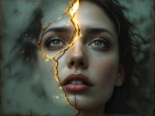 Free ai generated woman face illustration
