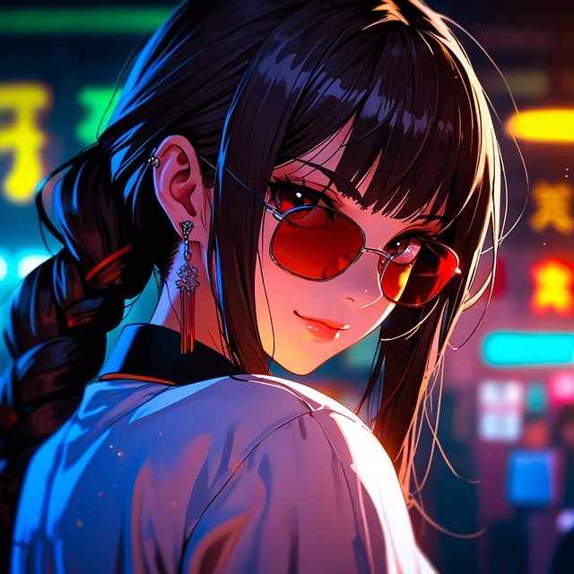 Free ai generated boss sunglasses illustration