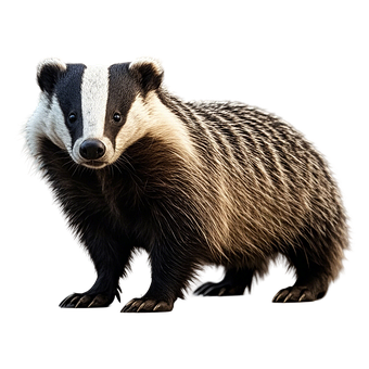 Free Ai Generated Badger illustration and picture