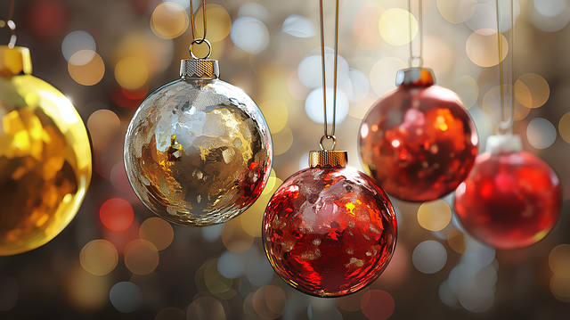 Ai Generiert, Weihnachtskugel
