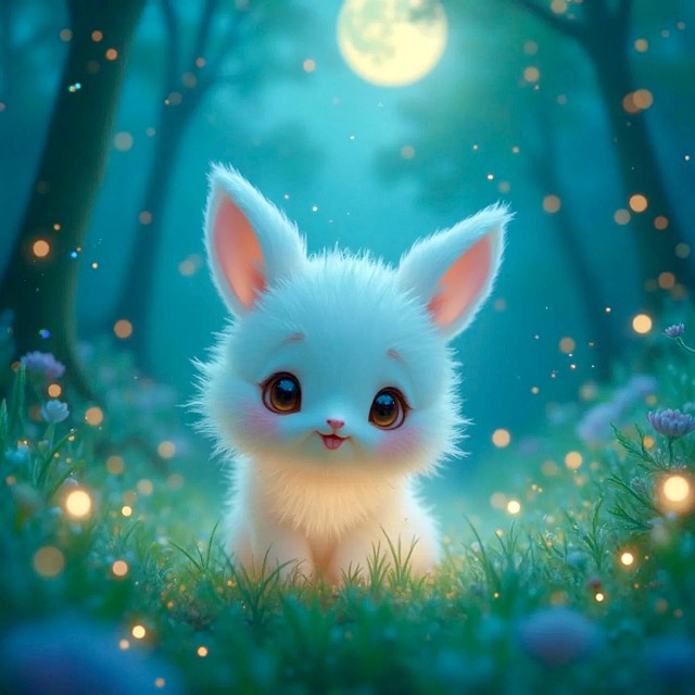 Free ai generated creature little illustration