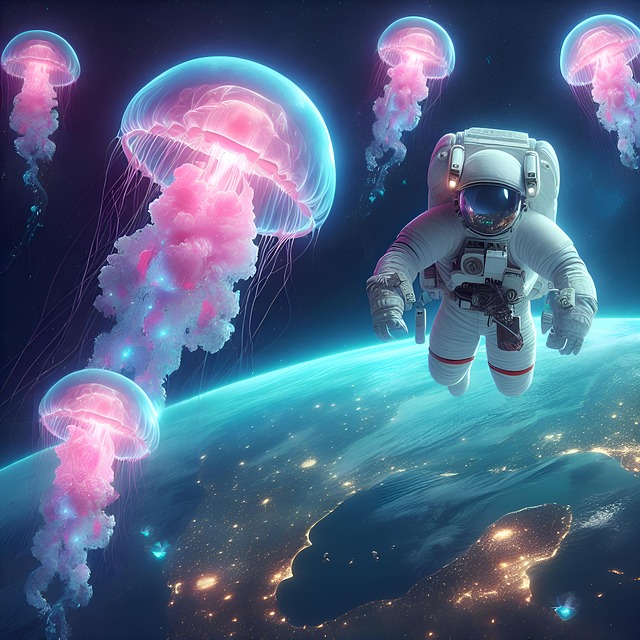 Космические Медузы, Cosmos, Medios