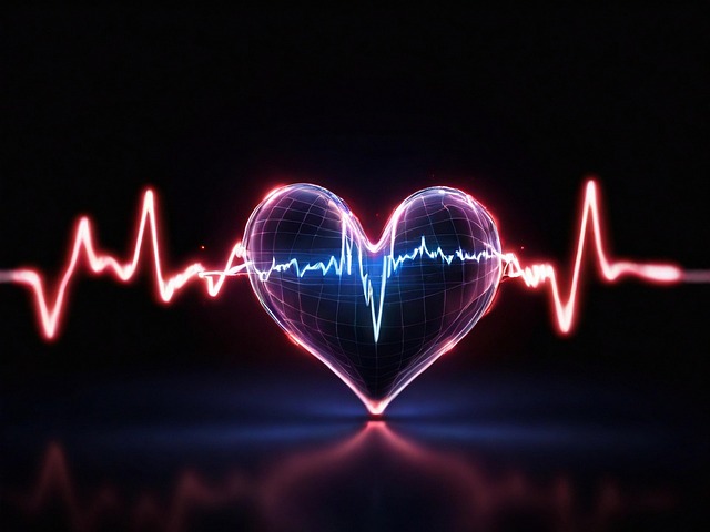 Free ai generated heart cardiogram illustration
