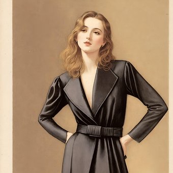 Ai Generiert, Frau, Mode, Modell