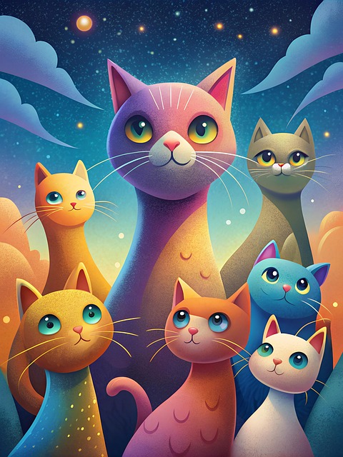 Ai Generiert, Katzen, Natur, Tiere