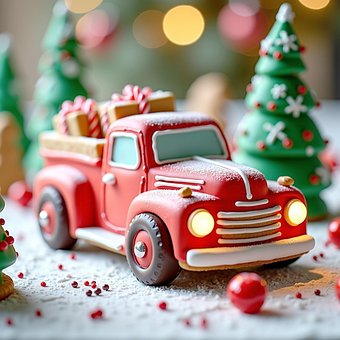 Free Ai Generated Christmas illustration and picture