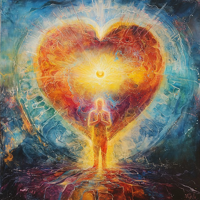 Free ai generated heart love illustration