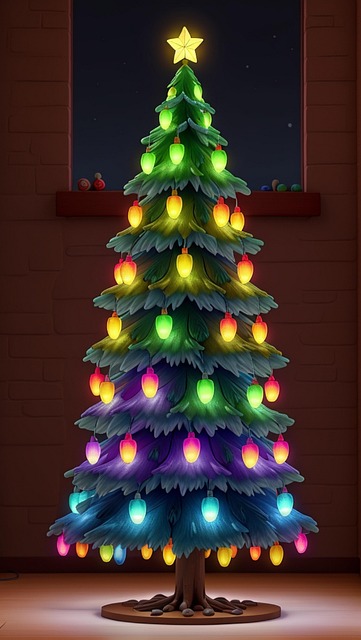 Free ai generated christmas holiday illustration