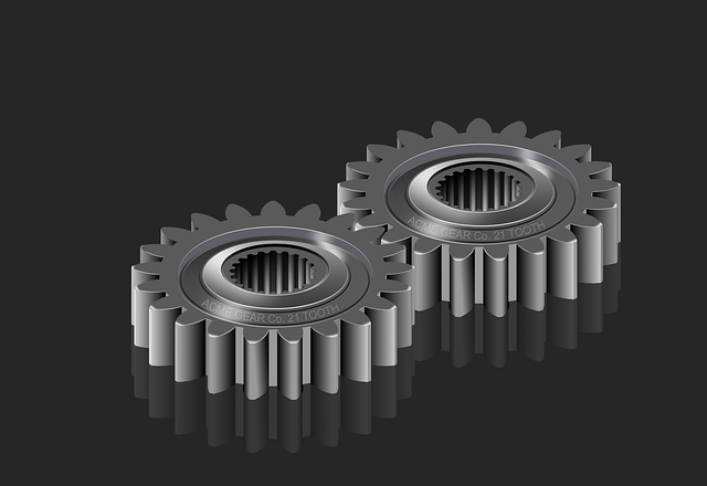 Free gears mechanical engineering illustration