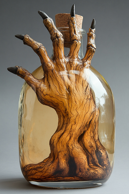 Free ai generated hand claw illustration