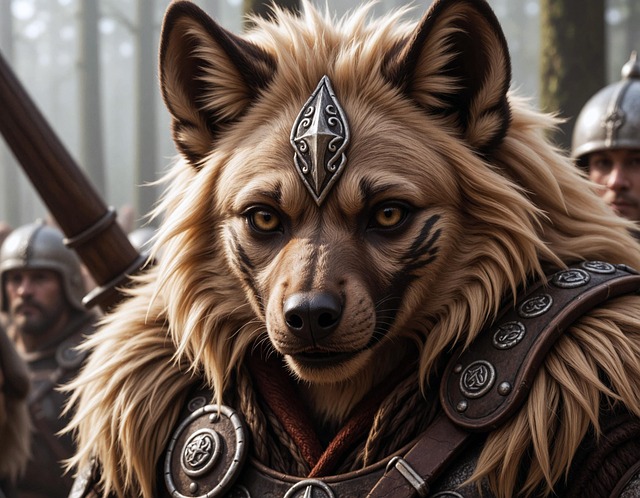 Ai Gegenereerd, Hyena, Natuur, Roofdier