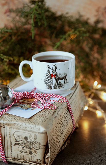 Thee, Koffie, Nieuwjaar, Kerstmis, Mok