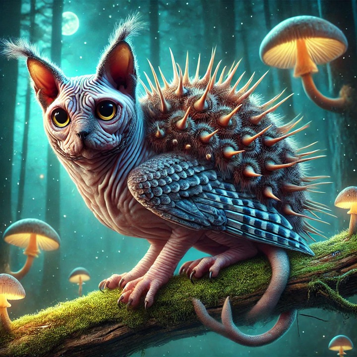 Ai产生的 猫 鸟 - Pixabay上的免费图片