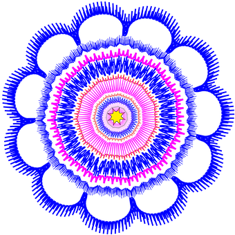 Free Mandala Decoration illustration and picture
