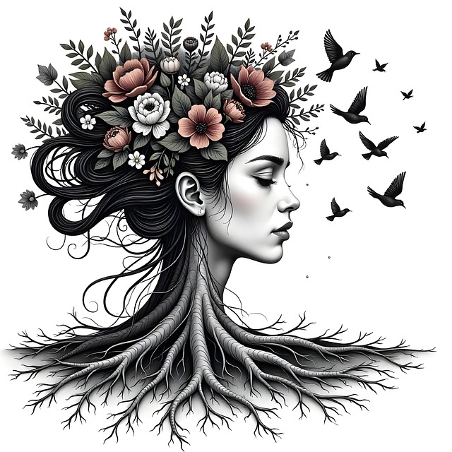 Download Ai Generated, Woman, Roots. Royalty-Free Stock Illustration ...