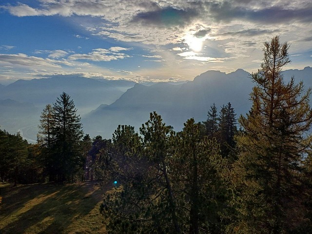 Free Mountains Sunset photo and picture