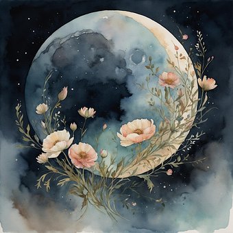 Free Moon Night illustration and picture