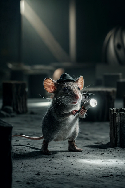 Free Mouse Flashlight illustration and picture