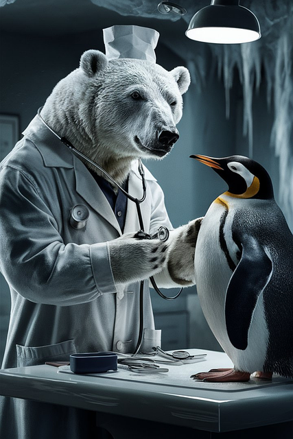 Free Ai Generated Polar Bear illustration and picture