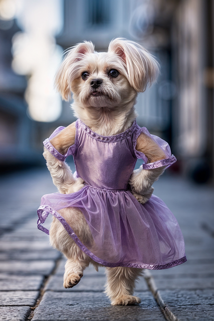 Download free HD stock image of Ai Generated Puppy Free ai generated puppy dress illustration