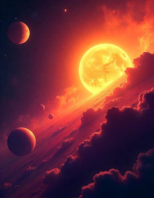 Ai Generert, Planet, Rom, Galaksen