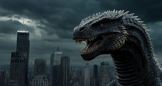 Godzilla, Monstro, Dinossauro, Kaiju