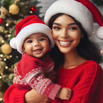 Ai Generiert, Weihnachten, Porträt