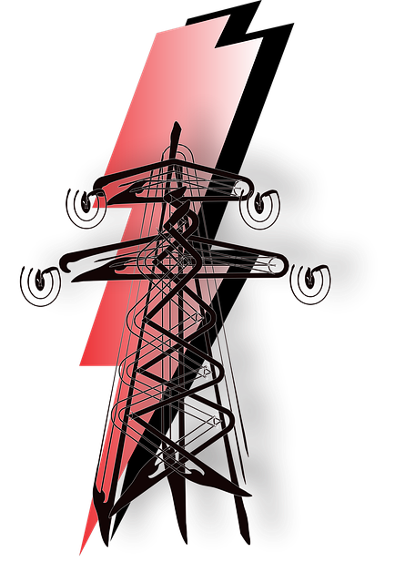 Elektřina, Věž, Energie, Logo, Stávkovat