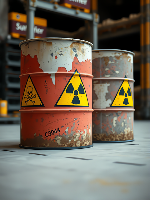 Free nuclear tin storage illustration